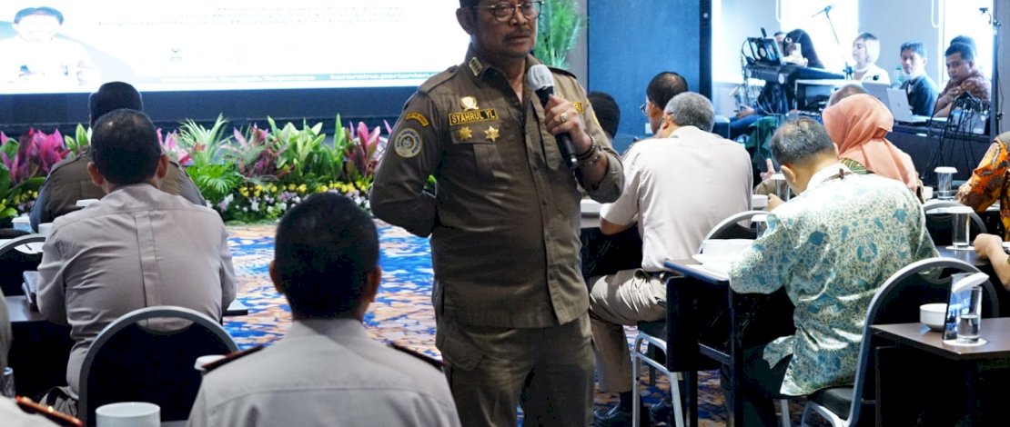 Mentan SYL dalam Rapat Koordinasi Nasional (Rakornas) Barantan, Jumat, 27 Januari 2023. 