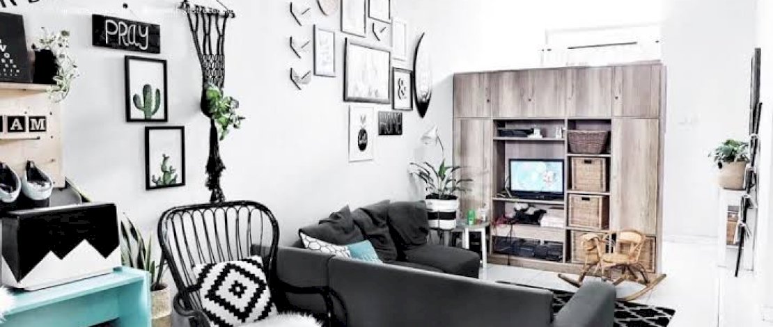 Suasana Monokromatik Pada Rumah Menciptakan Ketenangan dan Kenyamanan, Lho! 