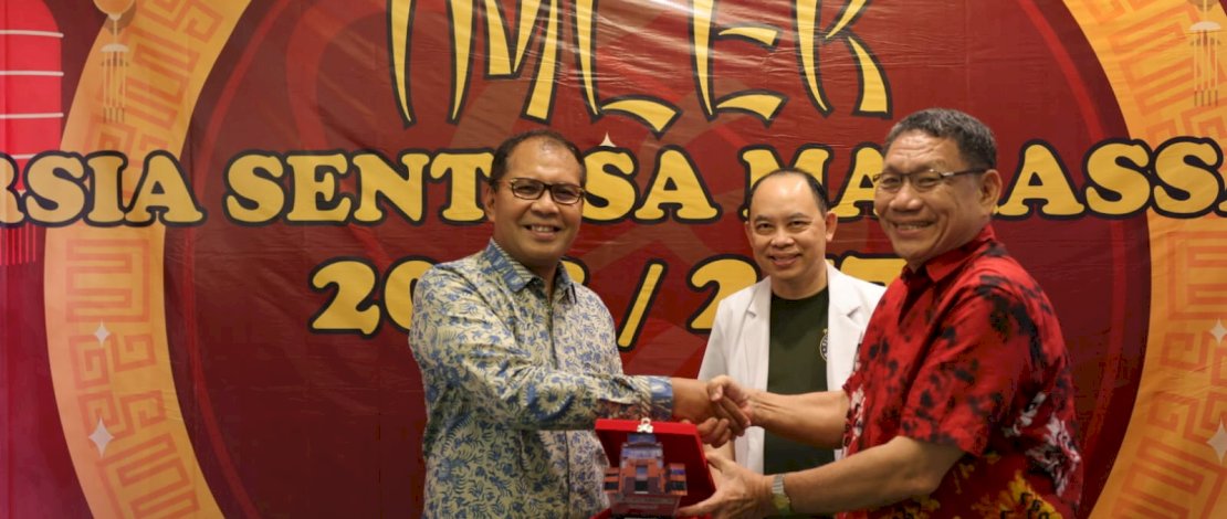 Danny Pomanto menghadiri Perayaan Imlek RSIA Sentosa, Sabtu, 28 Januari 2023.