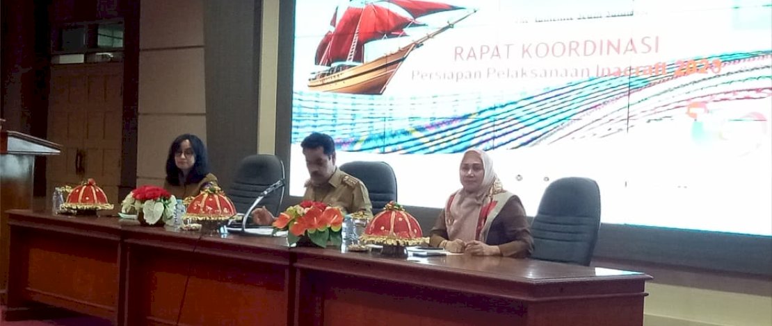 Rapat koordinasi persiapan pelaksanaan Inacraft 2023, di Kantor Gubernur Sulsel, Senin, 30 Januari 2023. Rapat koordinasi persiapan pelaksanaan Inacraft 2023, di Kantor Gubernur Sulsel, Senin, 30 Januari 2023.