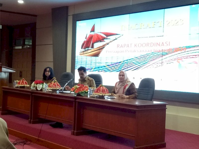 Seratus Lebih Produk Unggulan Sulsel Akan Dipamerkan di Inacraft 2023