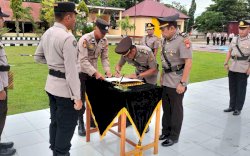 Kapolres Jeneponto Pimpin Sertijab PJU, Ini Pejabat Baru Kasat Reskrim