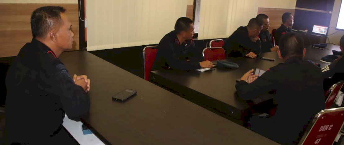Jelang Pengamanan Pemilu 2024 Danyon Brimob Bone Lakukan Pemetaan Wilayah Rawan 