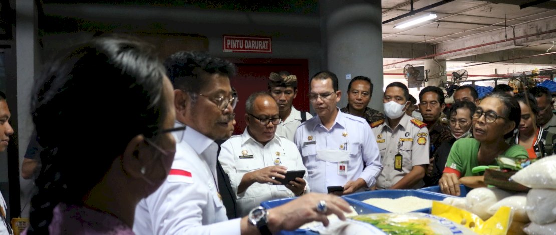 Dikunjungi Mentan, Pemprov Bali Pastikan Ketersediaan Beras Dalam Kondisi Aman