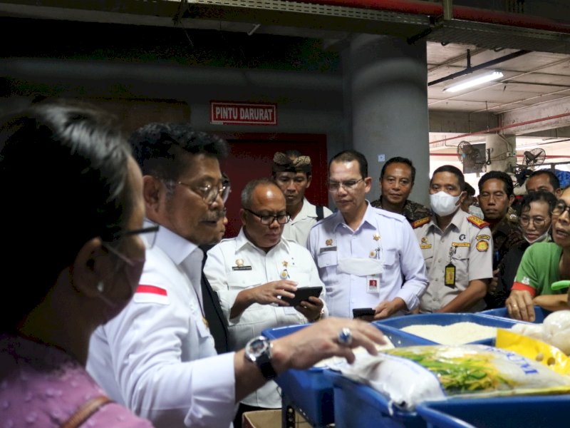 Dikunjungi Mentan, Pemprov Bali Pastikan Ketersediaan Beras Dalam Kondisi Aman