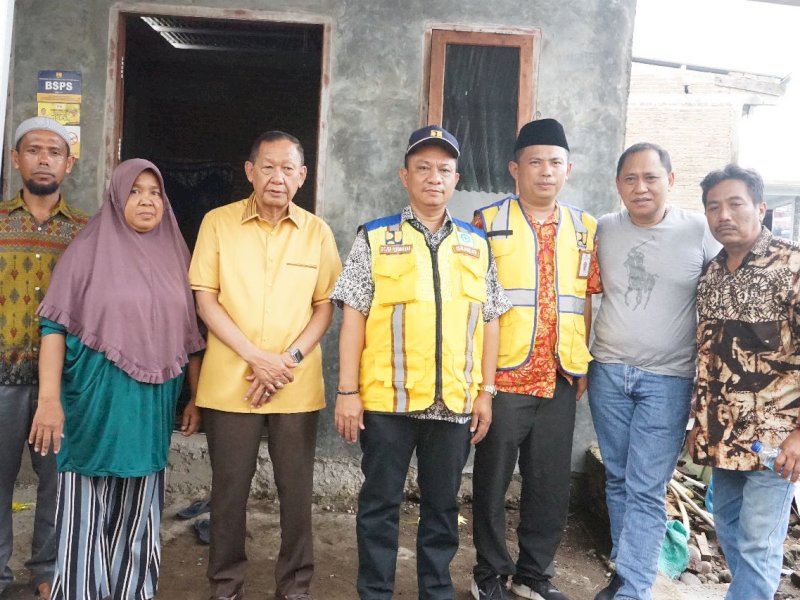 Resmikan Program Bedah Rumah, Hamka B Kady Didoakan Terpilih Lagi di Pileg