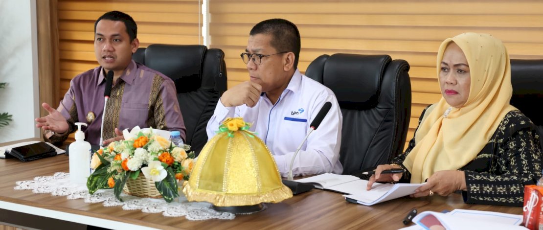 Wakil Bupati Majene, Arismunandar Kalma, beserta rombongan, melakukan kunjungan kerja ke Perwakilan BKKBN Provinsi Sulawesi Selatan (Sulsel), kemarin, Jumat, 3 Februari 2023.