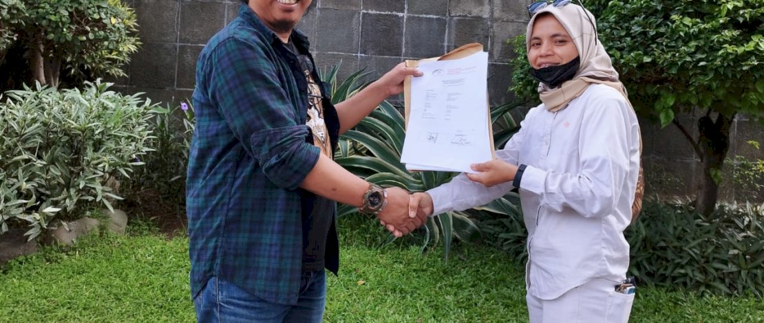 Muhammad Lutfi, salah satu jurnalis media online, resmi mendaftar sebagai bakal calon Ketua Perhimpunan Jurnalis Indonesia (PJI) Sulawesi Selatan (Sulsel).