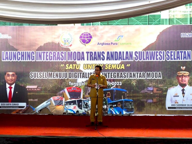 Pemprov Launching Integrasi Moda Trans Andalan Sulsel