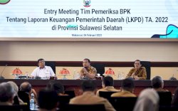 Buka Entry Meeting BPK, Gubernur Sulsel Wujudkan Good Governance