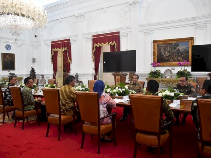 Bertemu Dewan Pers, Ini Pesan Presiden Jokowi