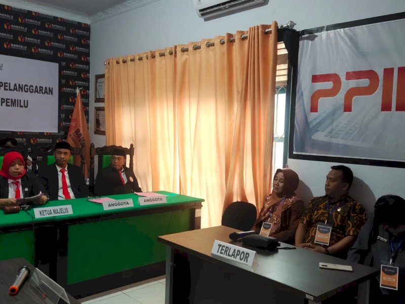 Bawaslu Bone Gelar Sidang Dugaan Pelanggaran Administrasi KPU