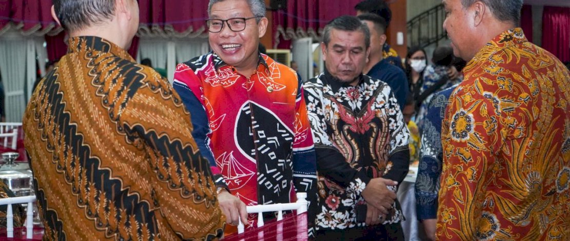 Wali Kota Parepare Taufan Pawe Hadiri Pisah Sambut Kejati Sulsel