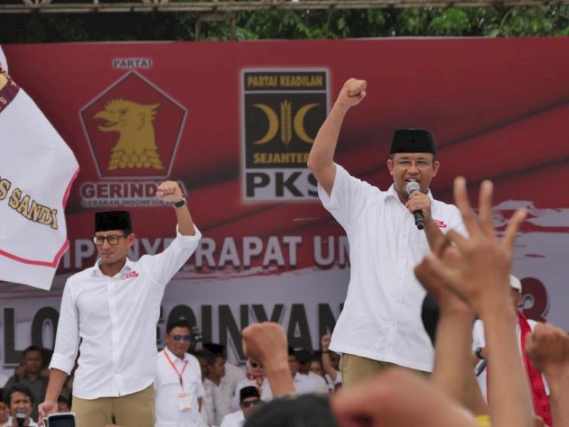 Anies Baswedan Tanggapi Tentang Tudingan Utang 50 Miliar dari Sandiaga Uno