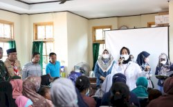 Gerebek Stunting di Dua Puskesmas, Fatmawati Rusdi Ingatkan Orang Tua Perhatikan Gizi Seimbang