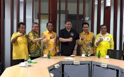 Pengurus DPD Golkar Luwu Silaturahmi Dengan Menko Perekonomian RI, Airlangga Bangga Kesolidan Pengurus