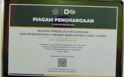 Masuk Kategori Pemungut Pajak Besar, Pemda Luwu Utara Raih  Penghargaan  Kanwil DJP Sulselbartra
