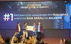 Ciputra School of Bussiness jadi Kampus Peraih Akreditasi 'Baik Sekali' Tercepat di Makassar