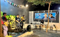 Wasekjen DPN Gelora Taslim Tamang Keliling Dapil, Cerita Politik Bareng Anak Muda