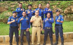 HUT Damkar Ke 104, Danny Lepas Dua Tim Damkar Ikuti Skill Kompetisi Nasional