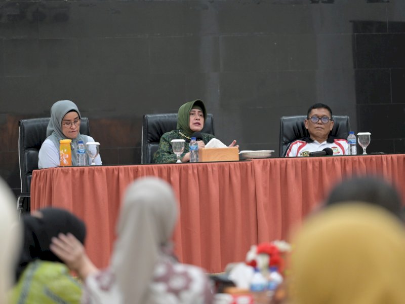 Indira Yusuf Ismail Bersama Kepala Disdik Makassar Genjot Kepsek Tingkatkan Mutu Sekolah 