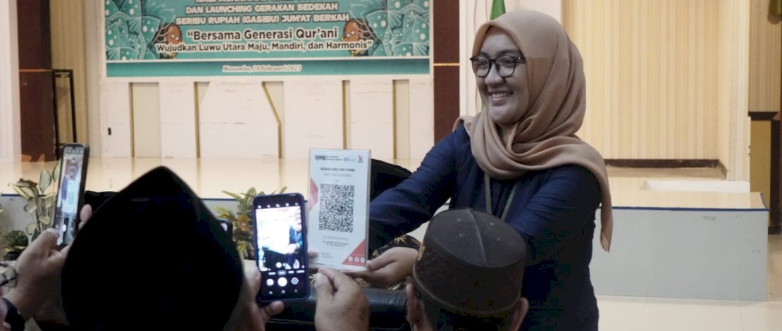 Gerakan Sedekah Seribu Rupiah Resmi Di-launching di Luwu Utara