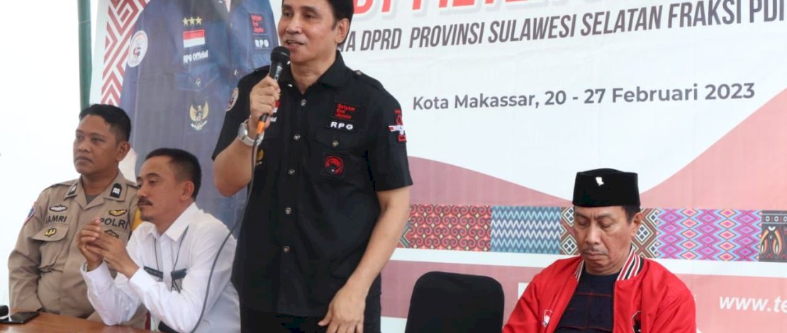 Kegiatan Reses Anggota DPRD Sulsel, Rudy Pieter Goni, berlanjut di titik ketiga hari ini, Rabu, 22 Februari 2023, di Jalan Andi Djemma, Kota Makassar. Kegiatan Reses Anggota DPRD Sulsel, Rudy Pieter Goni, berlanjut di titik ketiga hari ini, Rabu, 22 Februari 2023, di Jalan Andi Djemma, Kota Makassar.