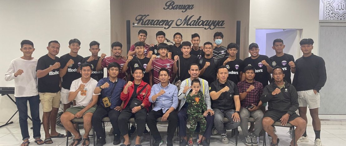 Ketua DPRD Rudianto Lallo Lepas Tim Sepak Bola Makassar City FC