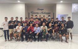 Ketua DPRD Rudianto Lallo Lepas Tim Sepak Bola Makassar City FC