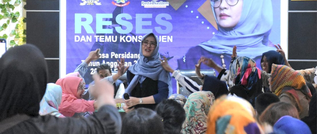 Anggota DPRD Provinsi Sulsel, Andi Rachmatika Dewi kembali menemui konstituennya dalam agenda reses masa persidangan II tahun anggaran 2022/2023 di Kecamatan Rappocini, Jumat, 24 Februari 2023.