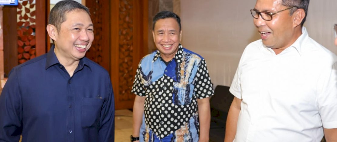 Danny Pomanto-Anis Matta Saling Lempar Pujian, Sebut Makassar Makin Maju