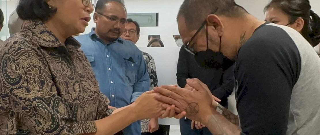 Jenguk David di RS Mayapada, Sri Mulyani: Saya Minta Maaf