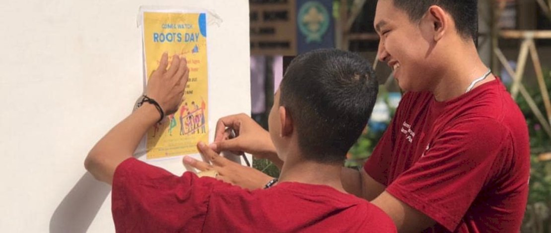 Sebagai wujud aksi nyata dalam mencegah terjadinya perundungan di sekolah, agen perubahan mengadakan Hari Deklarasi Anti Perundungan (Roots Day).