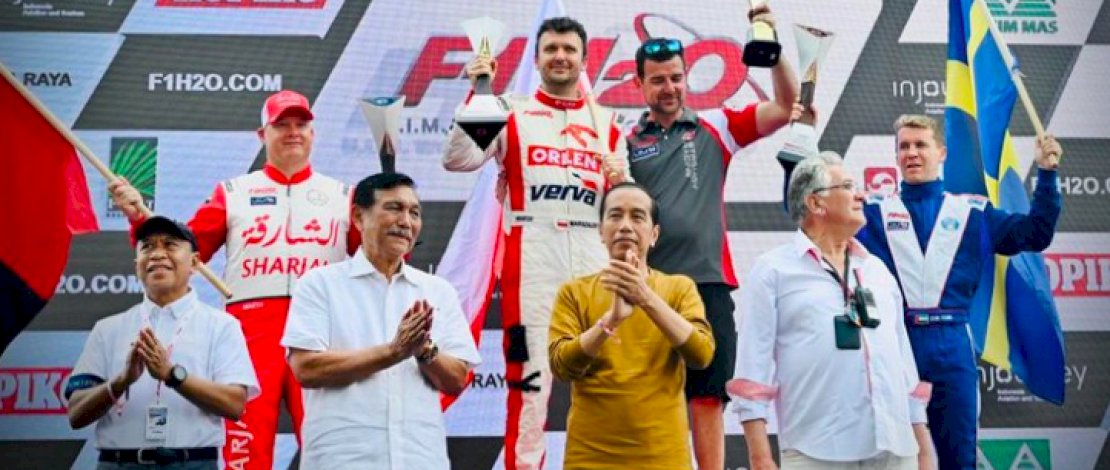 Respon Jokowi Nonton FI Powerboat untuk Pertama Kalinya