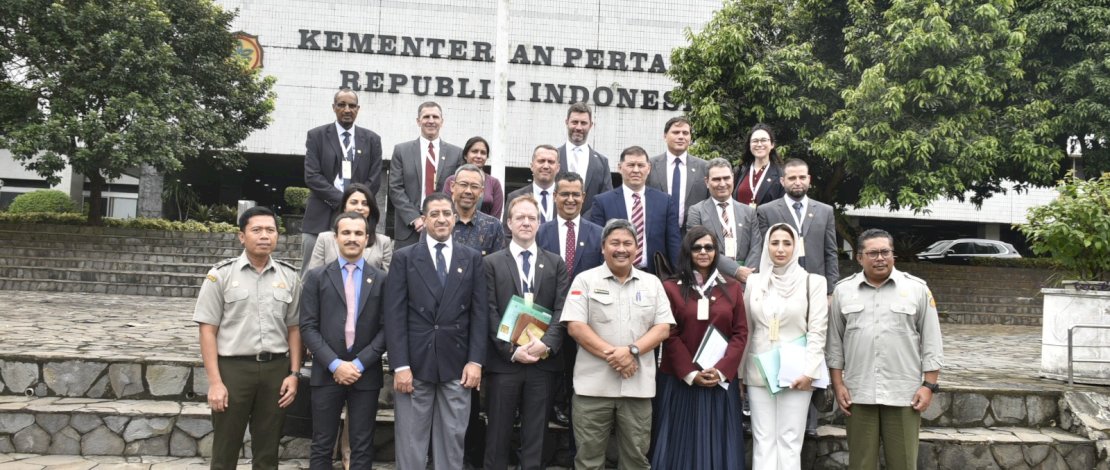 The Development of Integrated Farming System In Upland Areas (UPLAND), di Kantor Pusat Kementan Jakarta.