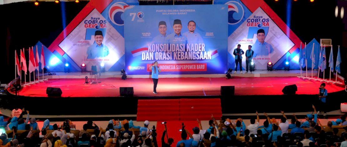 Konsolidasi Partai Gelora di Polewali Mandar, Anis Matta: Kami Hadir Mewakili Mimpi Rakyat yang Menginginkan Indonesia Kuat dan Membanggakan 