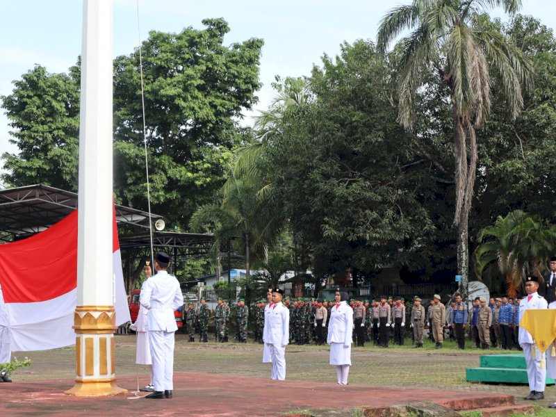 Pj Bupati Pimpin Upacara Peringatan Gugurnya Dua Pahlawan Nasional Takalar