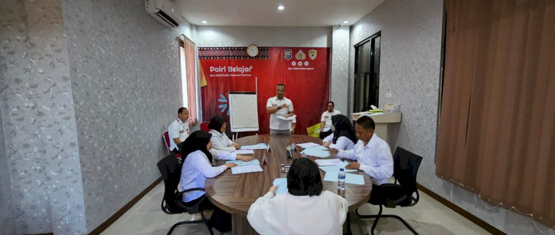 Polda Sulsel menggelar Assesment Center pada jabatan Biddokkes dan Rumah Sakit Bhayangkara (Eselon III B) Tahun Anggaran 2023.