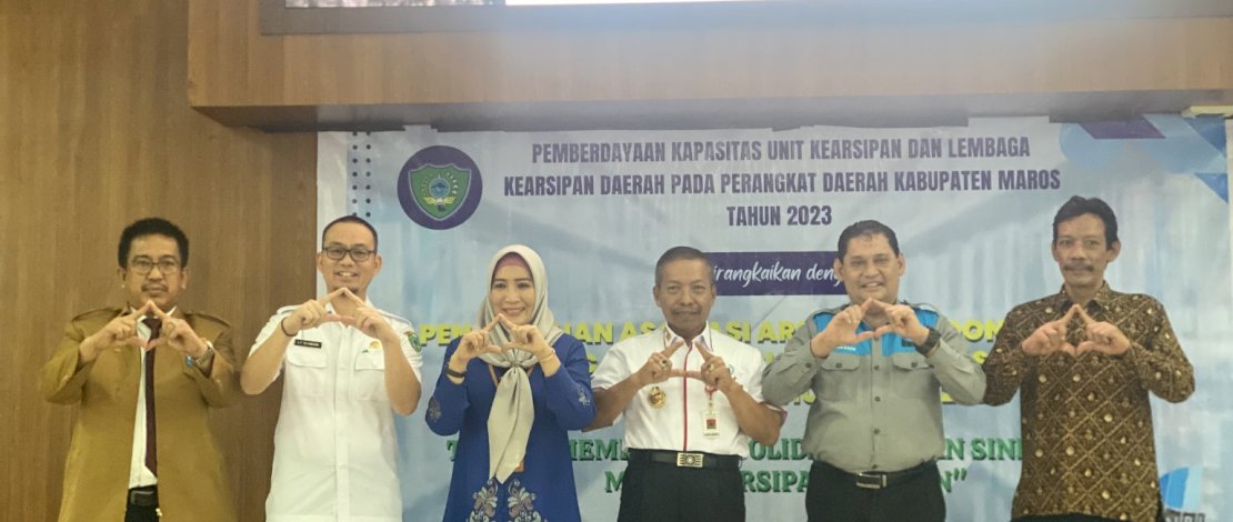 Pemkab Maros Tingkatkan Pengarsipan Berbasis Layanan Elektronik