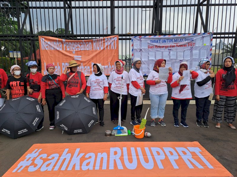 Ratusan PRT Kirim Surat Kesedihan untuk Puan Maharani, Ada yang Curhat Disiksa Hingga Kelaparan