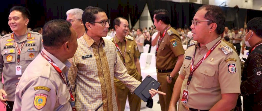 Dihadiri Presiden Joko Widodo, Danny Pomanto Ikuti Rakornas Penanggulangan Bencana 2023