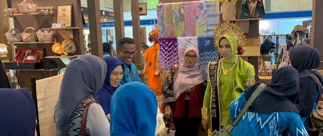 Stand Pameran UMKM di Jakarta. 