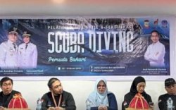 Dispora Makassar Latih Pemuda Bahari Life Skill Scuba Diving