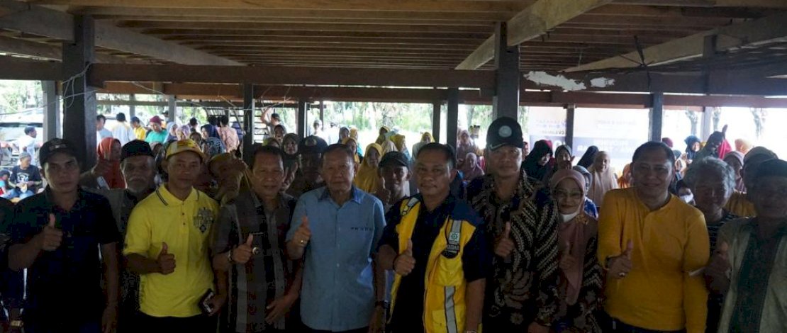 Kepala BP2P Sulawesi III, Iskandar Ismail, saat mendampingi Anggota Komisi V DPR RI, Hamka B Kady, melakukan kunjungan kerja di Sulsel.