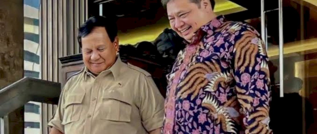 Prabowo Subianto dan Airlangga Hartarto Prabowo Subianto dan Airlangga Hartarto