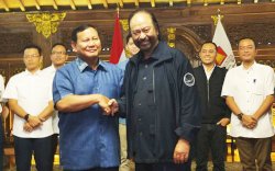 Dilobi Surya Paloh, Prabowo Tepis Isu Sandiaga Dipasangkan dengan Anies