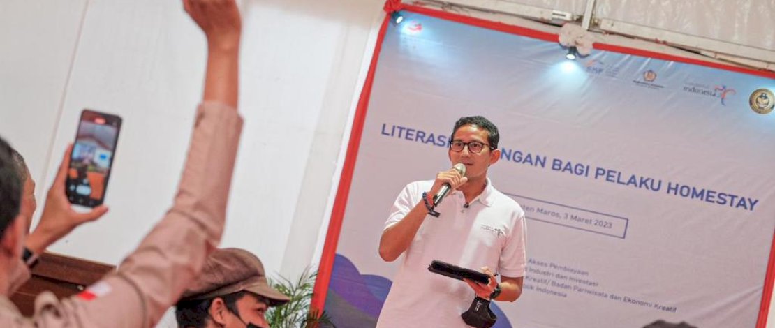 Menparekraf, Sandiaga Uno.