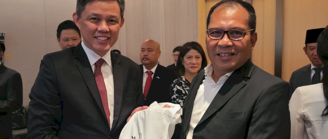 Wali Kota Makassar Moh Ramdhan Pomanto mengikuti undangan khusus dalam rangka program Capacity Building yang diselenggarakan Civil Service College (CSC) Singapore, di Singapura, (6/03/2023).