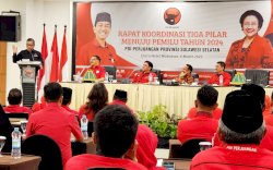 Hasto Buka Rakor PDIP Sulsel Demi Perkuat Konsolidasi Menuju Pemilu 2024