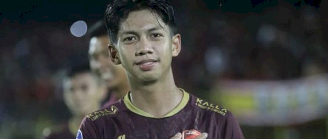 Gelandang milik PSM Makassar Ananda Raehan
